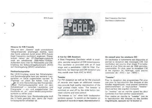 Satellit Transistor 5000; Grundig Radio- (ID = 1460788) Radio