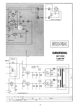 2+2 Motor System Servo Cassette Drawer SCF 6100; Grundig Radio- (ID = 2846390) R-Player