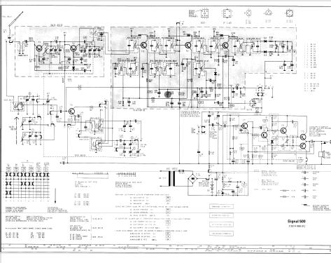 Signal 500; Grundig Radio- (ID = 74858) Radio