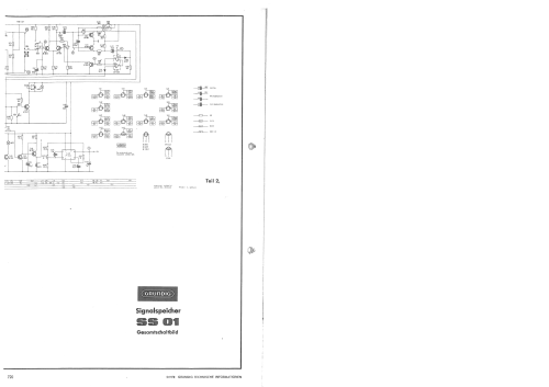 Signalspeicher SS01; Grundig Radio- (ID = 1160128) Equipment