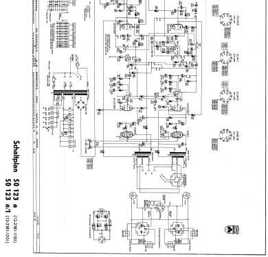 SO123a/1; Grundig Radio- (ID = 638905) Radio