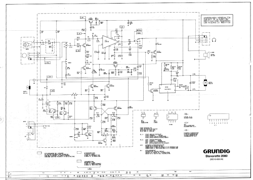 Stenorette 2080; Grundig Radio- (ID = 829525) Sonido-V