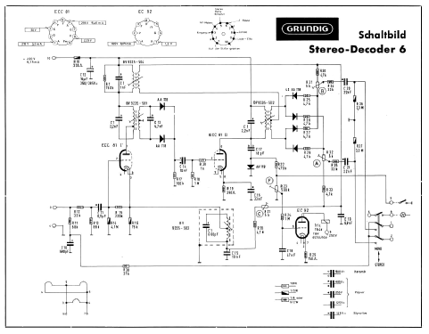 Stereo-Automatic-Decoder 6 ; Grundig Radio- (ID = 50137) mod-past25