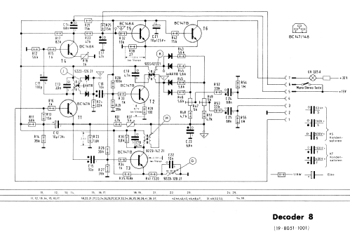 Stereo-Automatic-Decoder 8 / 19-8051-1001; Grundig Radio- (ID = 102826) mod-past25