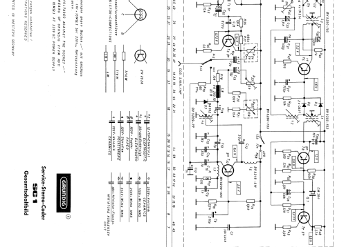 Stereo-Coder SC1; Grundig Radio- (ID = 534994) Equipment