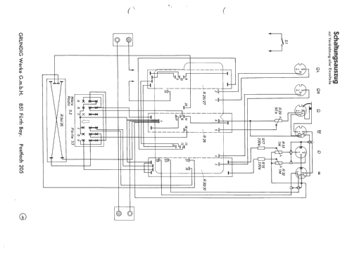 Stereo-Mixer 608; Grundig Radio- (ID = 126263) Ampl/Mixer