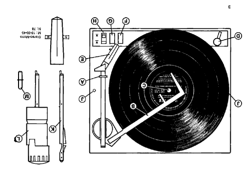 Stereo-Plattenwechsler Automatic 36; Grundig Radio- (ID = 1149415) R-Player