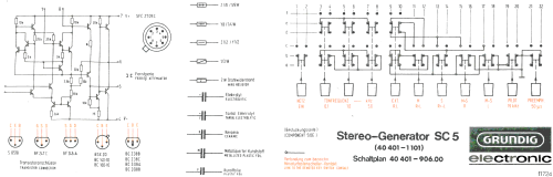 Stereocoder SC5; Grundig Radio- (ID = 2757452) Ausrüstung