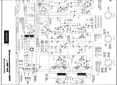 Stereomeister 300a; Grundig Radio- (ID = 592574) Radio