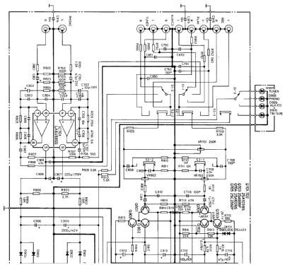 Stereoverstärker V-1700; Grundig Radio- (ID = 762289) Ampl/Mixer