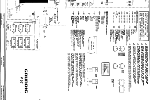 Stereoverstärker V-301; Grundig Radio- (ID = 470304) Ampl/Mixer