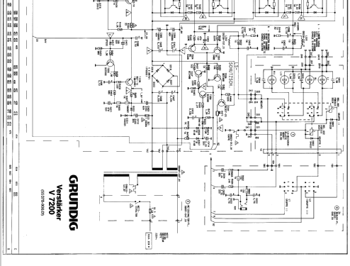Stereoverstärker V 7200; Grundig Radio- (ID = 470187) Ampl/Mixer
