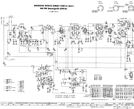 Steuergerät 5399 Stereo; Grundig Radio- (ID = 375422) Radio