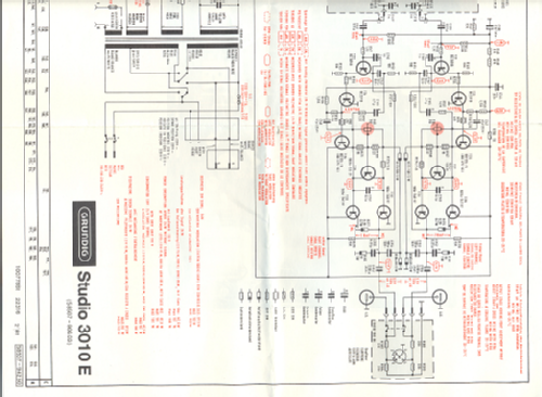 Studio 3010; Grundig Radio- (ID = 1246470) Radio