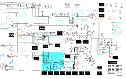 Super Color 8942; Grundig Radio- (ID = 2086060) Television