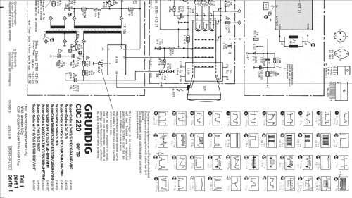 Super Color A3402 Ch= CUC 220; Grundig Radio- (ID = 1535087) Television