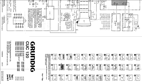 Super Color B6100 = CUC 120; Grundig Radio- (ID = 1599502) Fernseh-E