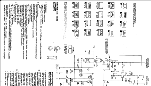 Super Color B 8600 Ch= CUC 740; Grundig Radio- (ID = 1646776) Television