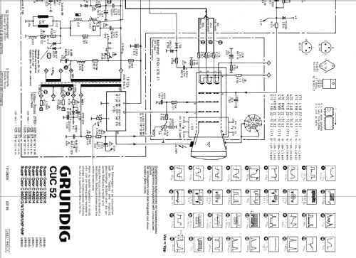 Super Color C3302 Serie F1616 Ch= CUC52KT; Grundig Radio- (ID = 2063514) Television