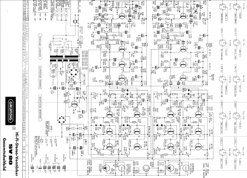 SV80 a; Grundig Radio- (ID = 405969) Ampl/Mixer