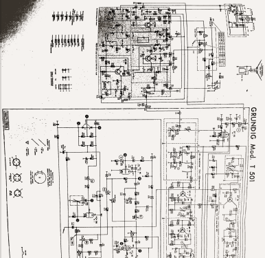 T501; Grundig Radio- (ID = 2508309) Television