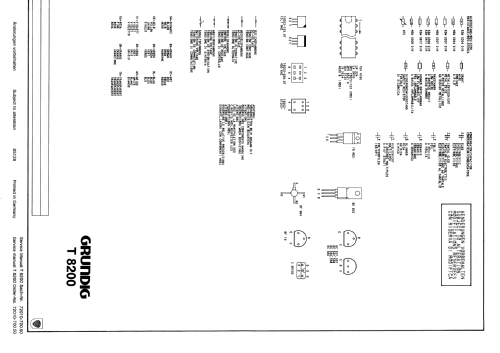 T8200; Grundig Radio- (ID = 670157) Radio