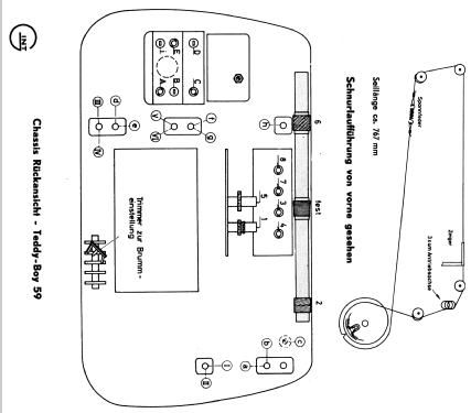 Teddy-Boy 59; Grundig Radio- (ID = 381866) Radio