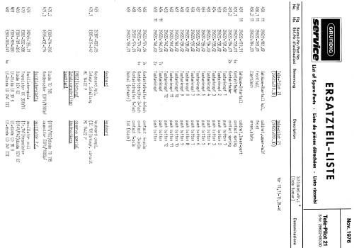 Tele-Pilot 21 29622-010.30 /.40 /.50; Grundig Radio- (ID = 2477878) Misc