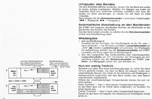 TK125 de Luxe; Grundig Radio- (ID = 1648134) R-Player