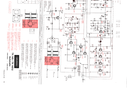 TK148 Automatic; Grundig Radio- (ID = 102825) Enrég.-R