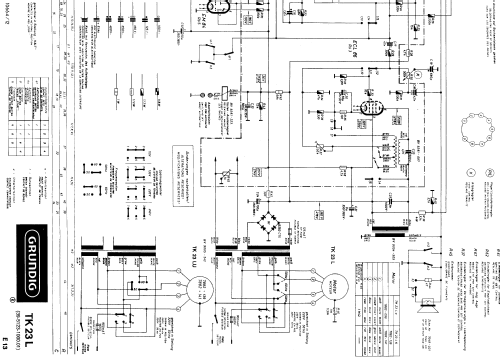 TK23L Automatic de Luxe ; Grundig Radio- (ID = 67868) Ton-Bild