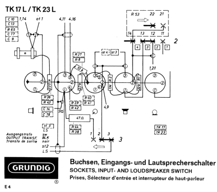 TK23L Automatic de Luxe ; Grundig Radio- (ID = 2476364) Enrég.-R