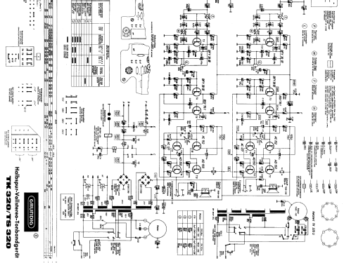 TK320; Grundig Radio- (ID = 55195) Ton-Bild