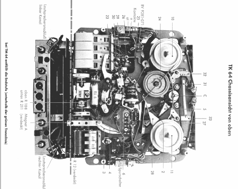 TK64; Grundig Radio- (ID = 52863) Ton-Bild