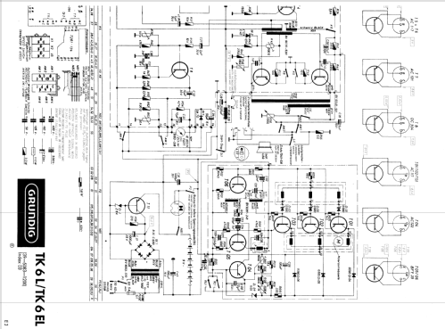 TK6EL; Grundig Radio- (ID = 142855) Sonido-V