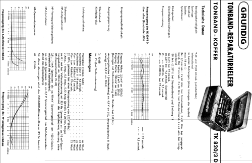 Record TK820/3D; Grundig Radio- (ID = 433736) Enrég.-R