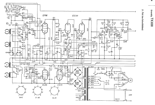 TK830; Grundig Radio- (ID = 13487) Ton-Bild