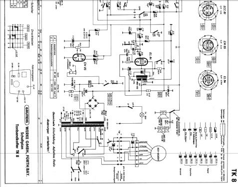 TK-8; Grundig Radio- (ID = 1712323) Ton-Bild