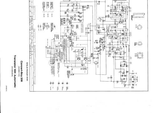 Transistor 1001 Automatic; Grundig Radio- (ID = 231590) Radio
