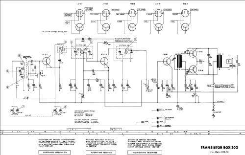 Transistor-Box 202; Grundig Radio- (ID = 344136) Radio