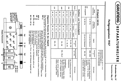 Transistor-Boy 57; Grundig Radio- (ID = 33082) Radio