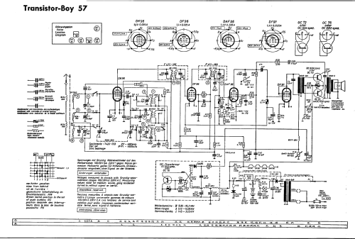 Transistor-Boy 57; Grundig Radio- (ID = 33083) Radio