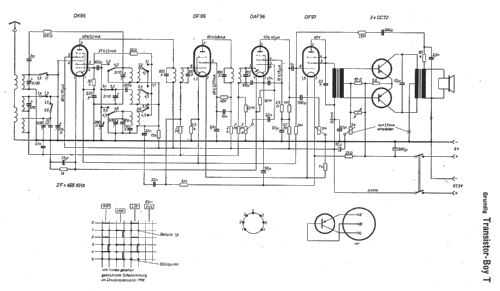Transistor-Boy T; Grundig Radio- (ID = 12528) Radio