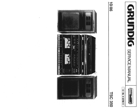 TSC350; Grundig Radio- (ID = 1056990) Radio