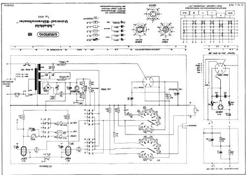 Universal-Röhrenvoltmeter RV2 6062; Grundig Radio- (ID = 58723) Equipment