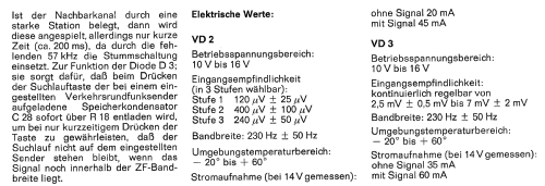 Verkehrs-Rundfunk-Decoder VD3; Grundig Radio- (ID = 1435807) Misc