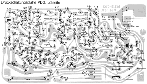 Verkehrs-Rundfunk-Decoder VD3; Grundig Radio- (ID = 401811) Altri tipi