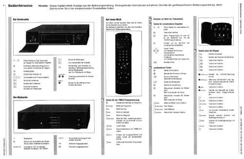 Video Recorder SE-6102 SV; Grundig Radio- (ID = 1473046) R-Player
