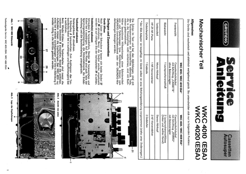 Weltklang WKC4010; Grundig Radio- (ID = 830904) Car Radio
