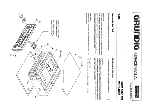 WKC4860; Grundig Radio- (ID = 833360) Car Radio